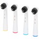 Deep Cleaning رؤوس فرشاة أسنان كهربائية بالفحم النشط - 4 قطع