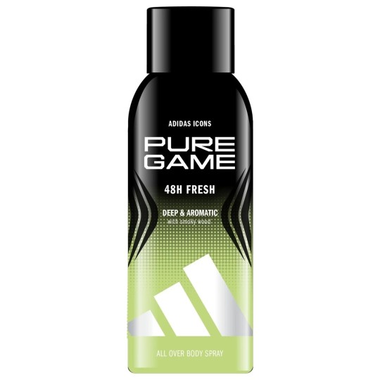 Adidas Pure Game Déodorant Spray Homme - Protection 48h - 150ml