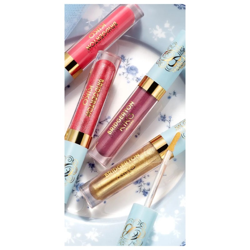 Kiko Bridgerton Brilliant Bliss Lip Gloss - Brillant à Lèvres - 01 Gildes Gaze
