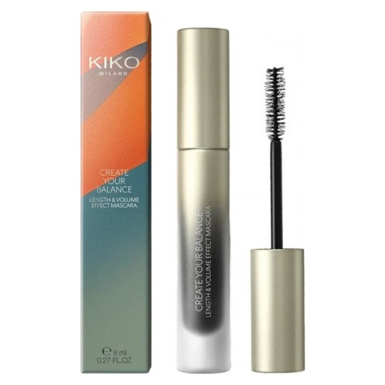 Kiko Create Your Balance Mascara Volume & Longueur - 8ml - Noir