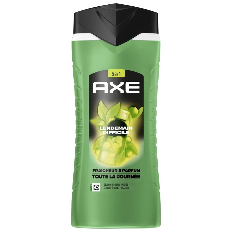 Axe Lendemain Difficile Gel Douche Homme 5-en-1 - 400ml
