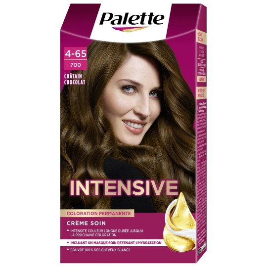 Schwarzkopf Palette Coloration Permanente Crème Soin - Châtain Chocolat  6-65 - 165ml