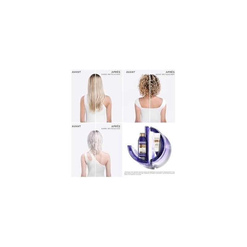 Dessange Nutri-Illuminant Soin Cheveux Blond Californien - Cheveux Blonds Colorés - 125ml