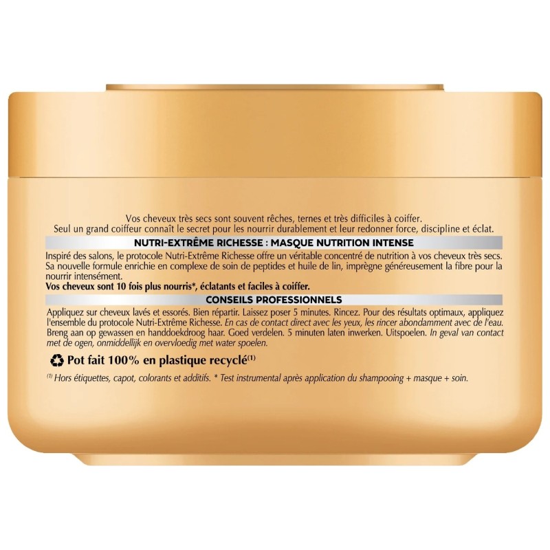 Dessange Nutri-Extrême Masque Cheveux Secs - 280ml