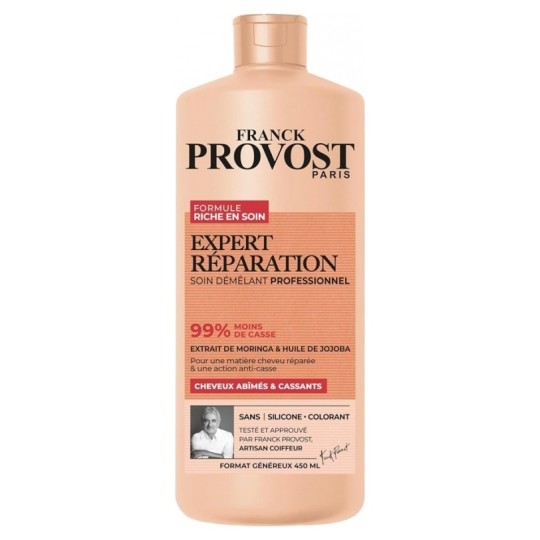 Franck Provost Après-Shampoing Démêlant - Cheveux Abîmés - 450ml