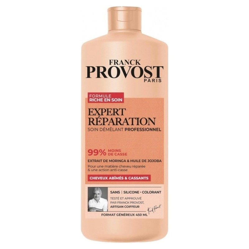 Franck Provost Après-Shampoing Démêlant - Cheveux Abîmés - 450ml