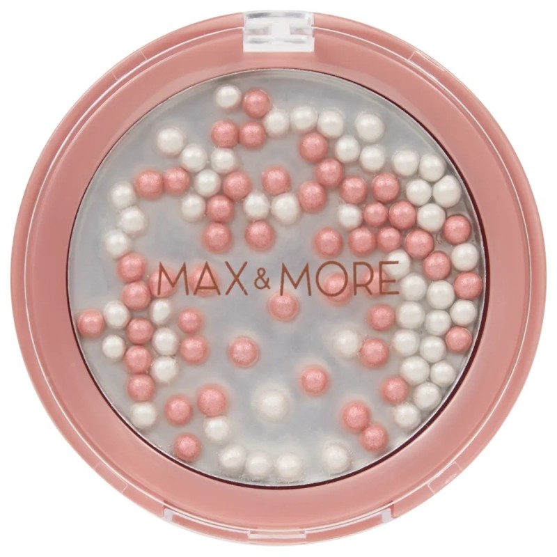 Max & More Baume Visage avec Perles Brillantes - 7.5g - Bronze/silver