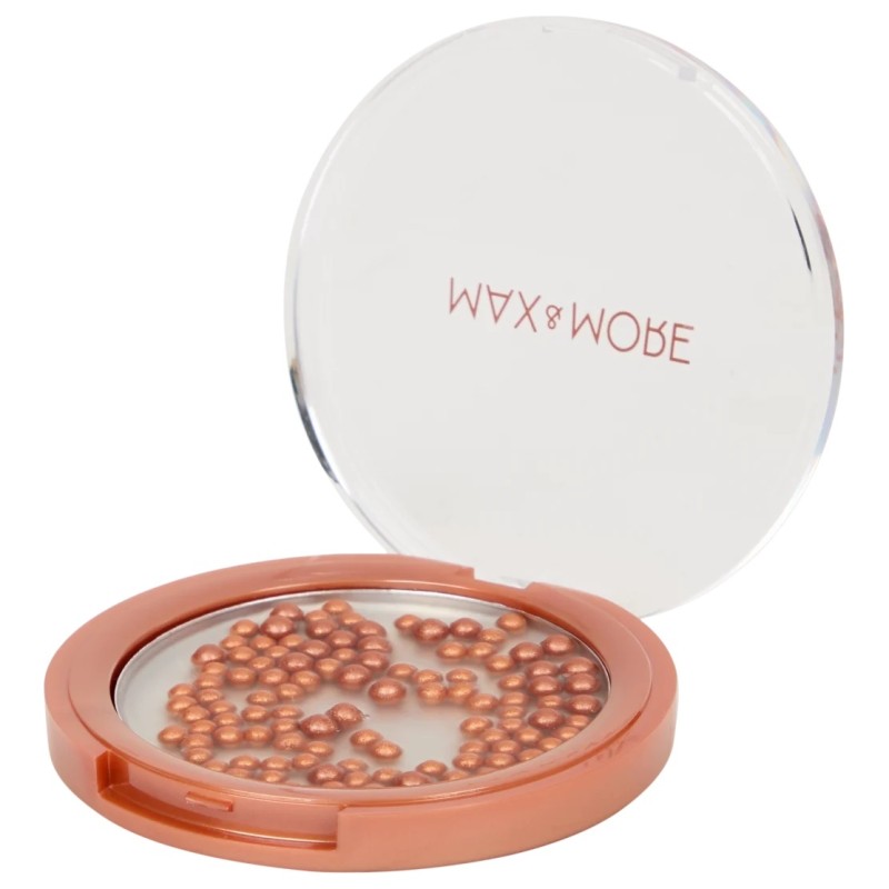 Max & More Baume Visage avec Perles Brillantes - 7.5g - Bronze/silver