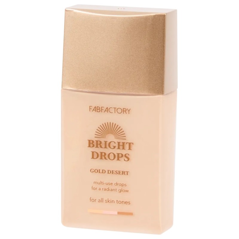 FAB FACTORY Gouttes Illuminatrices Blush Liquide - Gold Desert