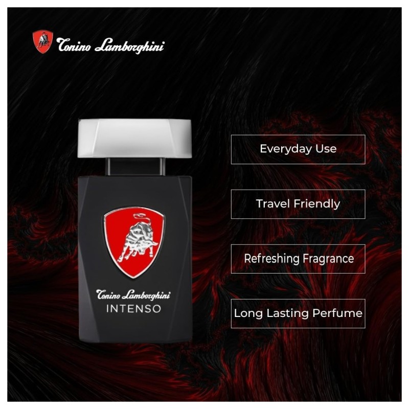 Tonino Lamborghini Intenso Eau de Toilette Homme - 125ml