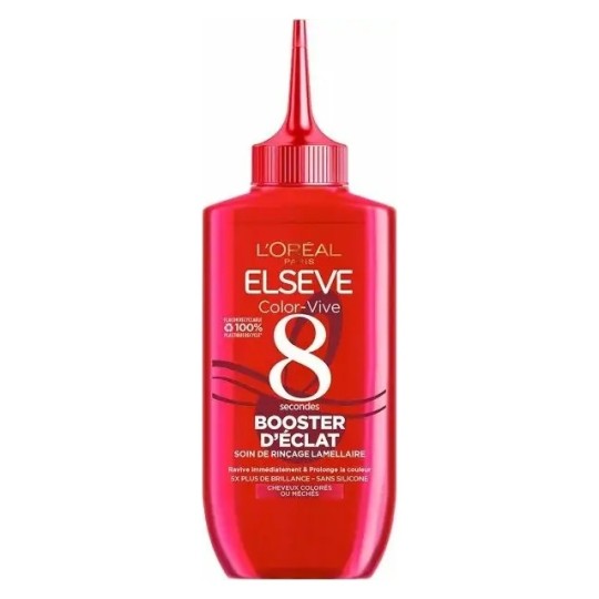 L'Oréal Paris Elseve Color-Vive Soin de Rinçage Lamellaire 8 Secondes Booster d'Éclat - 200ml