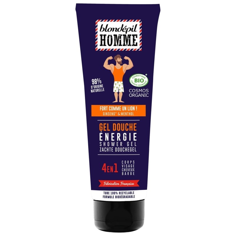 Blondepil Energizing 4in1 Bio Shower Gel For Men - 250ml