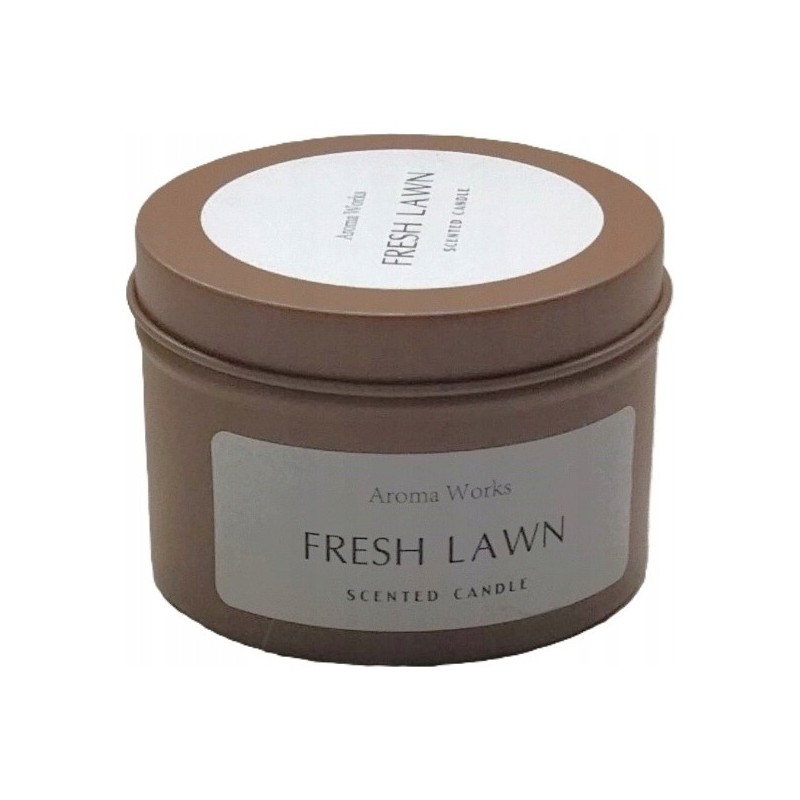 Aroma Works شمعة معطرة Fresh Lawn - عشب طازج - 10 ساعات