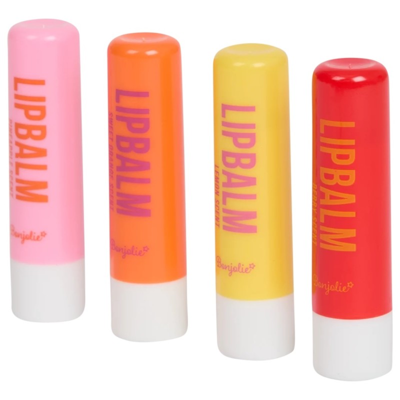Bonjolie Baumes à Lèvres - 4x4g - Multicolor