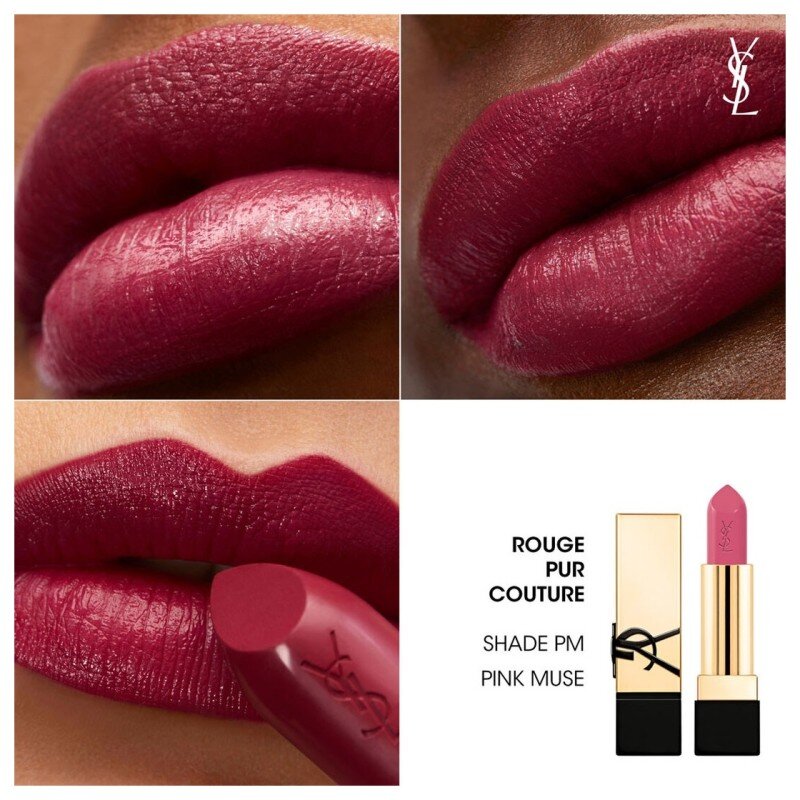 Yves Saint Laurent Rouge Pur Couture Mini Rouge et Gloss à Lèvres - 1.3g - Pink Muse