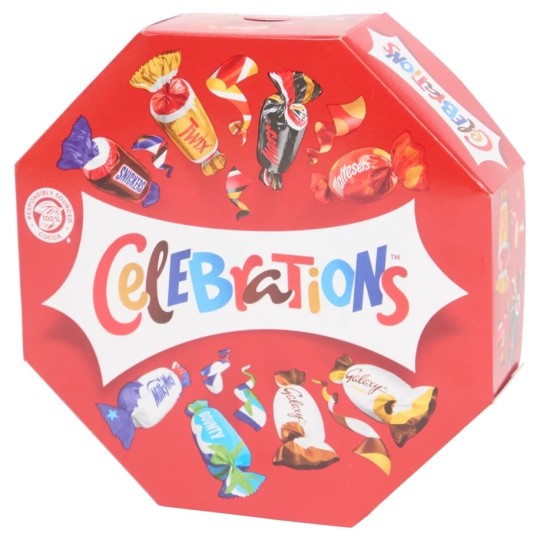 Mars Celebrations Assortiment Chocolats - 186g