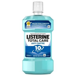 Listerine Total Care Bain de Bouche Anti-Tartre - 500ml