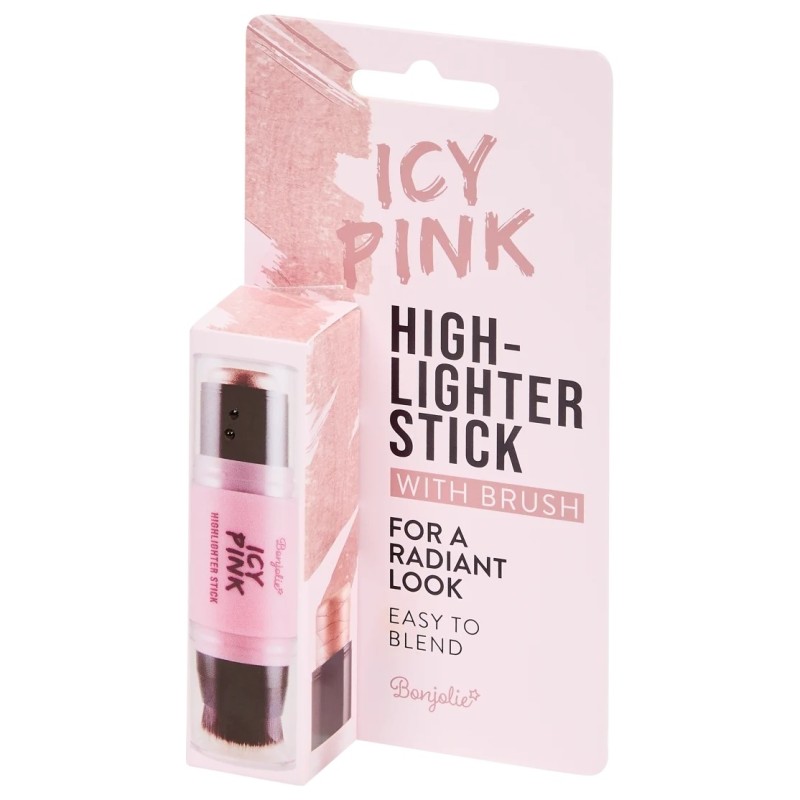 Bonjolie Glowstick Highlighter - Pommettes - 6.8g -Icy Pink