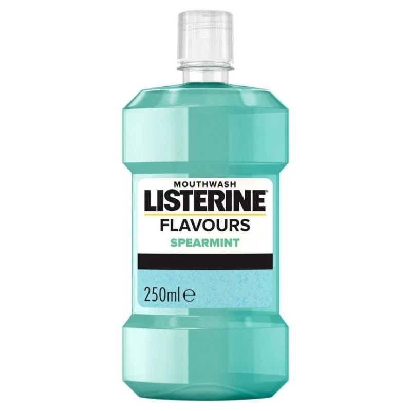Listerine Advanced White Bains de Bouche - Goût Plus Doux - 500ml - Spearmint