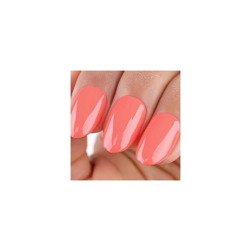 Neobio Nail Polish Strengthening - 8ml - Wonderful Coral 03