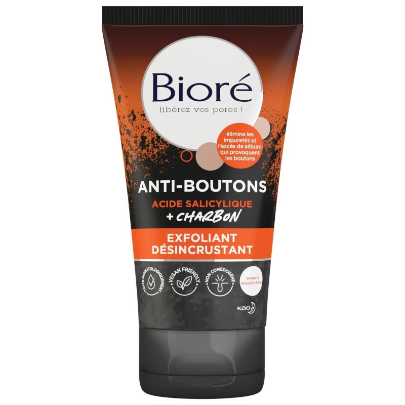 Biore Charbon Exfoliant Anti-Imperfections - 125ml