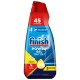 Finish Power Gel Lave-Vaisselle Tout en 1 Citron X45 - 900ml