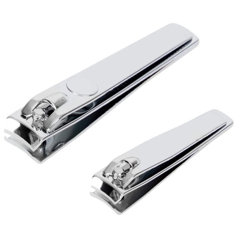 Touch Of Beauty Coupe-Ongles - 2 Pièces - Silver