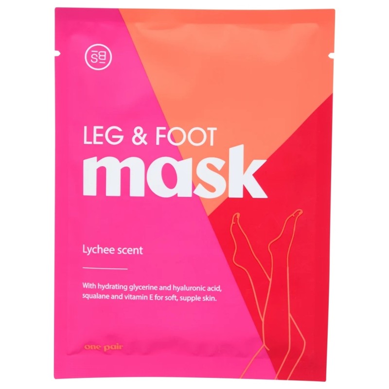 Skin Bliss قناع ترطيب الساقين والقدمين - 1 قطعة