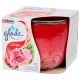 Glade Bougie Parfumée Lucious Cherry & Peony - Pot Verre - Cerise Pivoine