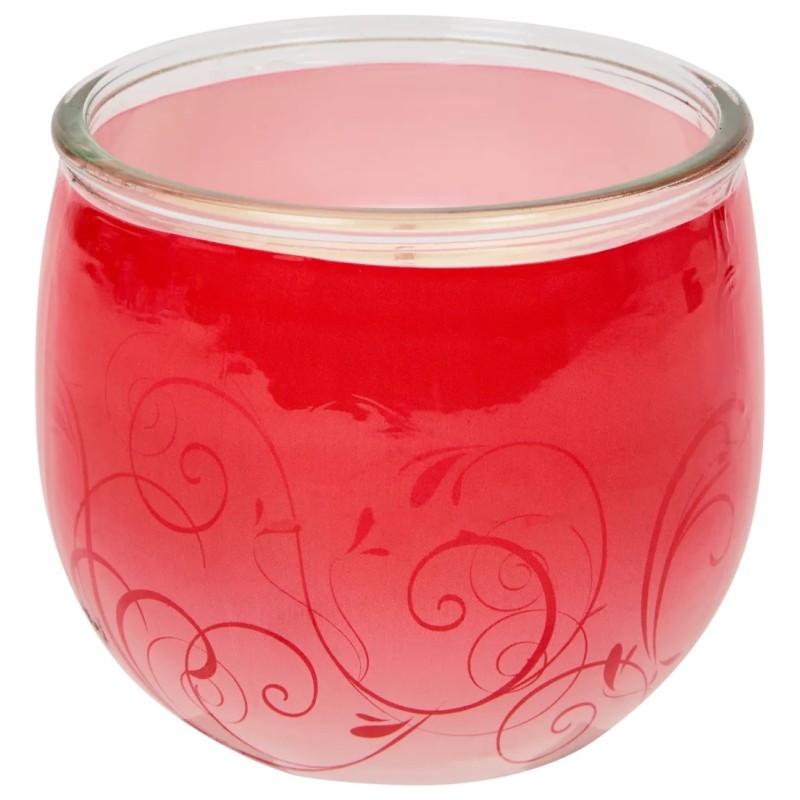 Glade Bougie Parfumée Lucious Cherry & Peony - Pot Verre - Cerise Pivoine