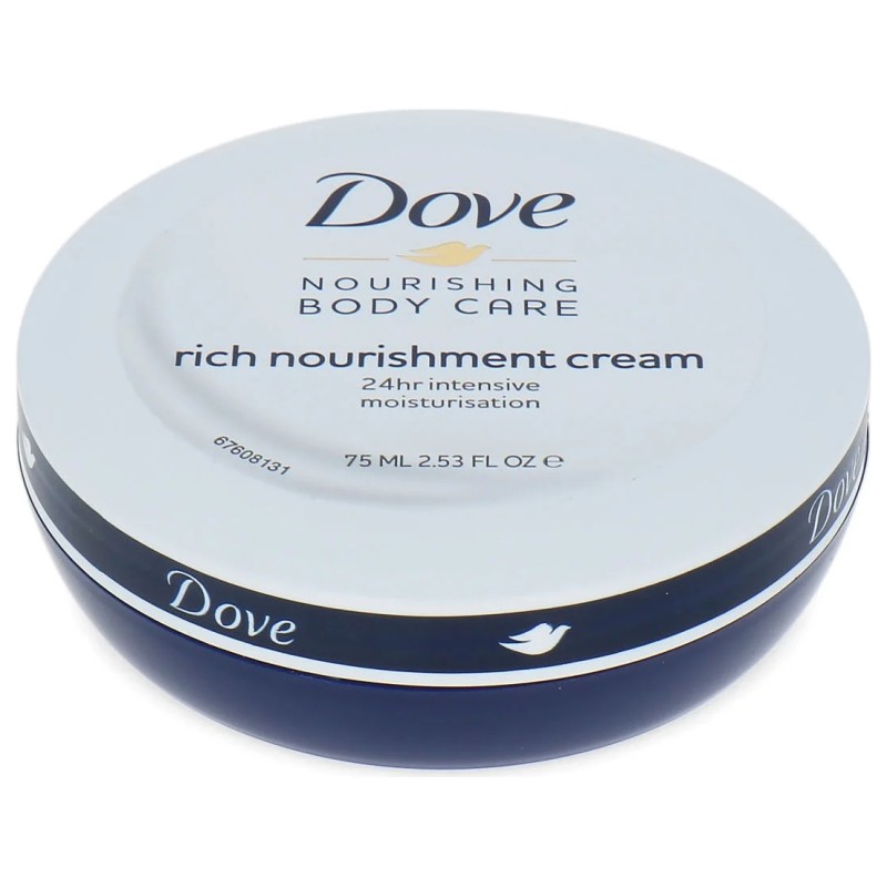 Dove Body Love Crème Nourrissante Riche - Peau Sèche - 75ml