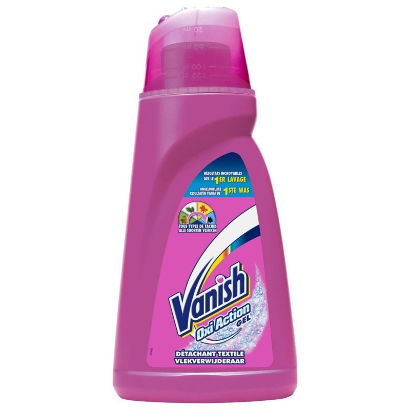 Vanish Oxi Action Gel Détachant - Tous Types de Tâches - 1L
