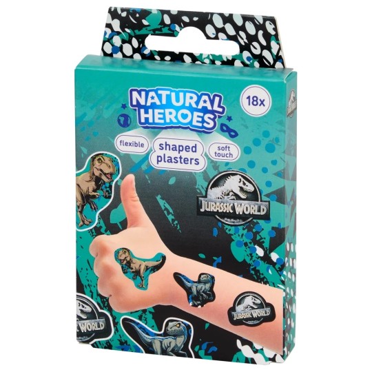 Natural Heroes Pansements Enfant - Peau Sensible - 18 Pièces
