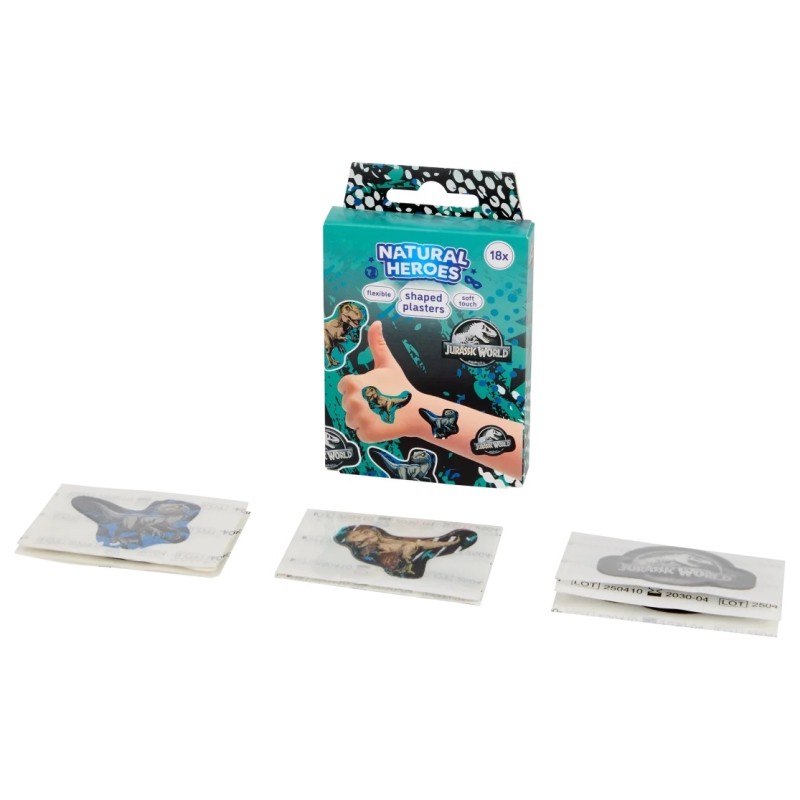 Natural Heroes Pansements Enfant - Peau Sensible - 18 Pièces