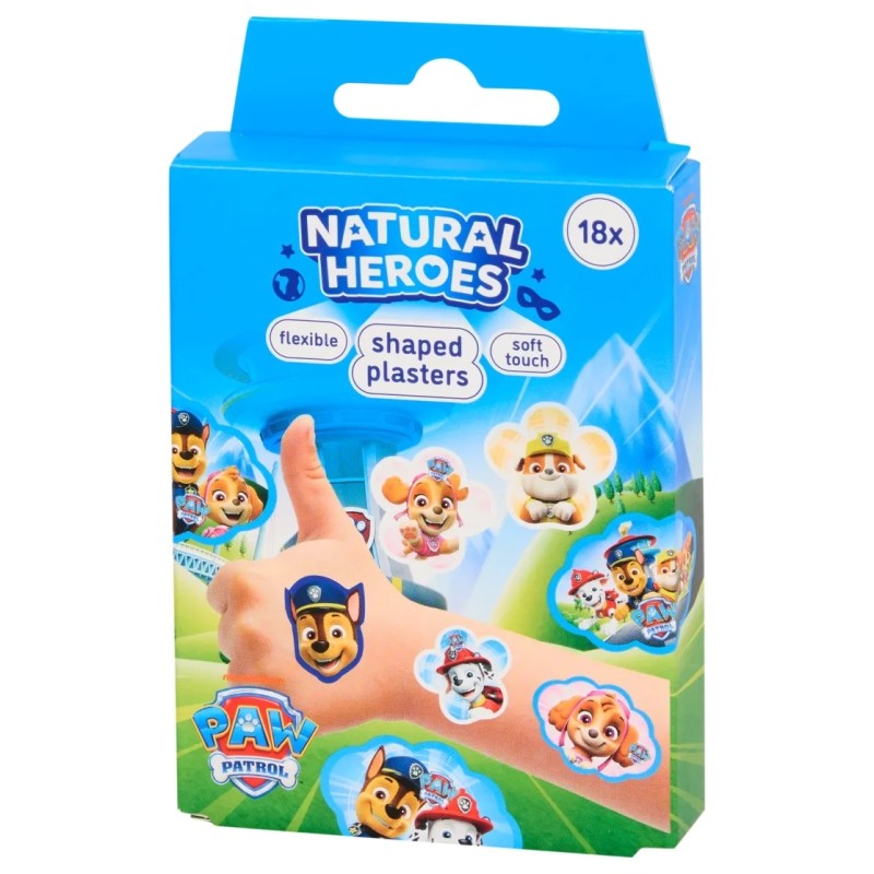 Natural Heroes Pansements Enfant - Peau Sensible - 18 Pièces