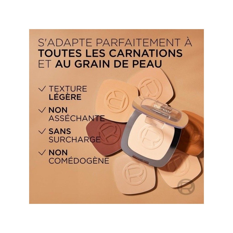 L'Oréal Paris Accord Parfait Poudre Fondante Perfectrice Bienfaisante - 4.n Nude Beige