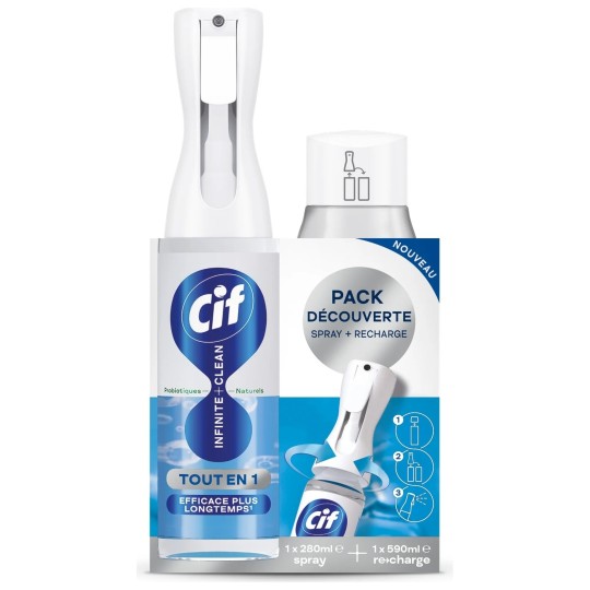 Cif Nettoyant Multi-Usages Probiotiques Naturels - 870ml