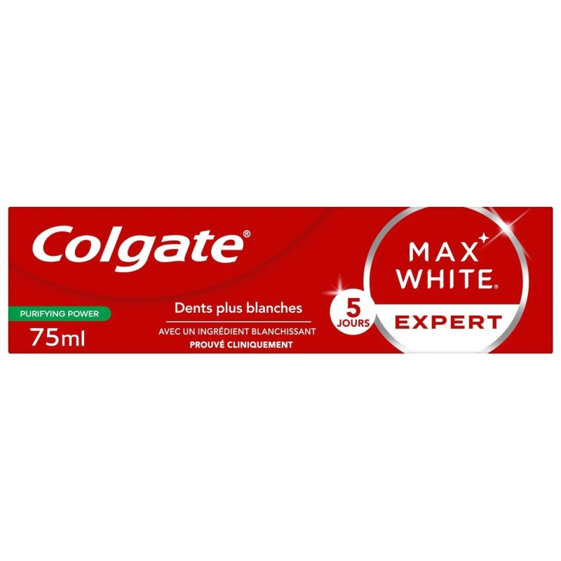 Colgate Max White Expert Protection Dentifrice - Purifying Power