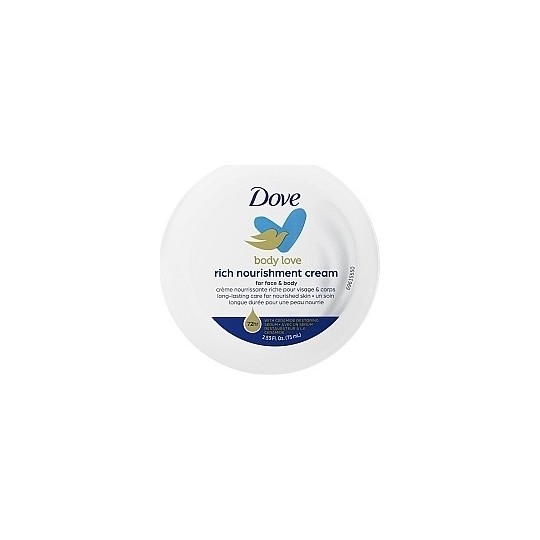 Dove Body Love Crème Nourrissante Riche - Peau Sèche - 75ml
