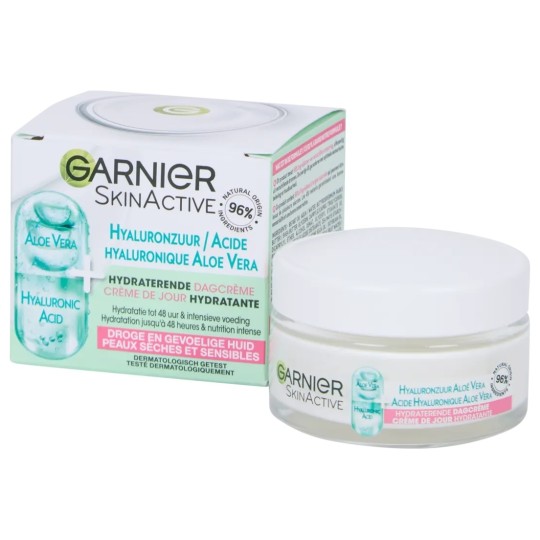 Garnier Skin Active Crème de Jour - Peau Sèche et Sensible - 50ml