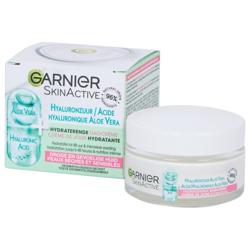 Garnier Skin Active كريم نهاري - للبشرة الجافة والحساسة - 50 مل