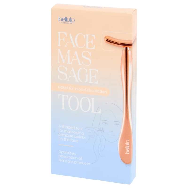 Belluto Accessories Rouleau de Massage Visage - Cuivre