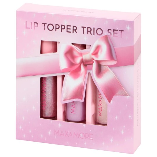 Max & More Brillant à Lèvres Transparent - 3x4.2ml