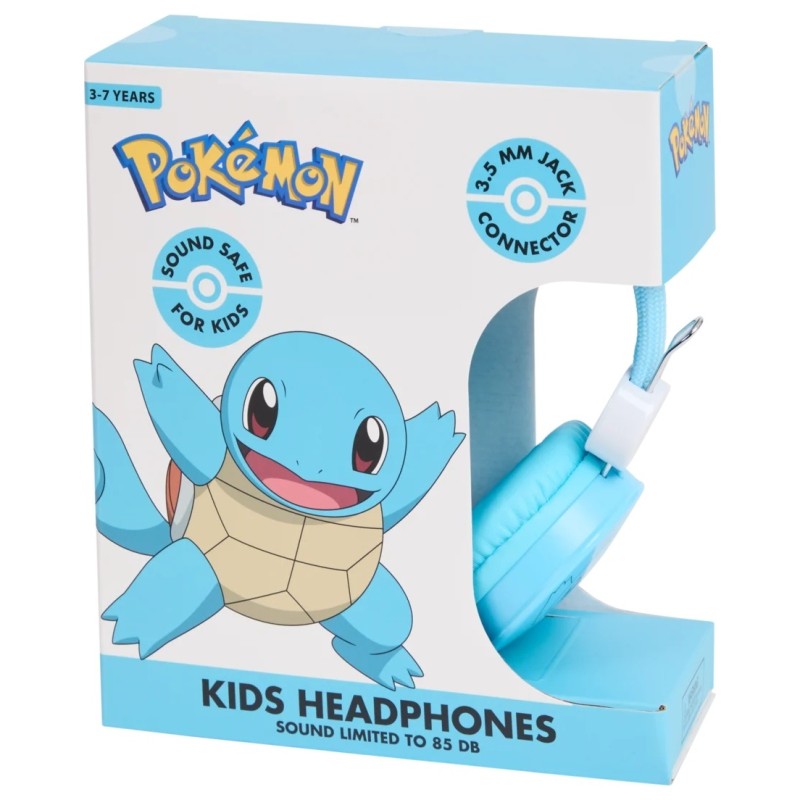 Pokémon Casque Audio Enfant - 3-7 Ans - Bleu