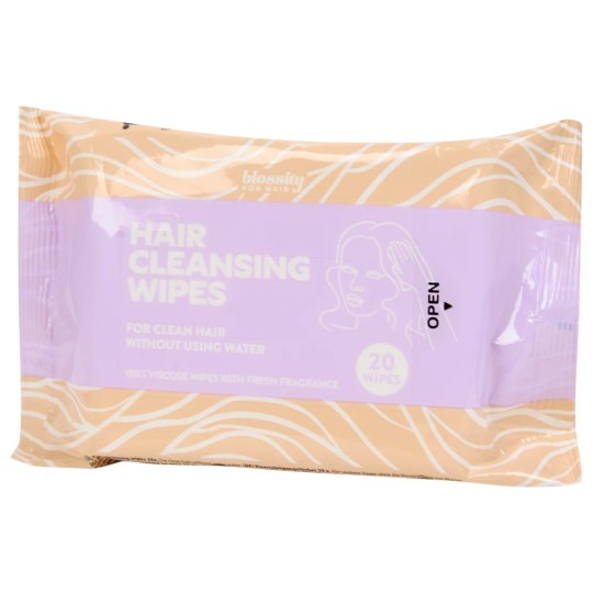 Blossity Lingettes Nettoyantes Cheveux - 20 Pièces