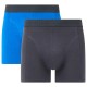 Ziki Boxer Homme - Coton Stretch - 2 Pièces - Bleu, Vert, Multicolor