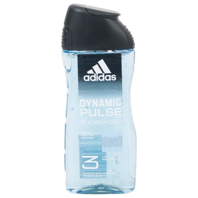 Adidas Dynamic Pulse Gel Douche Corps, Visage et Cheveux - 250ml
