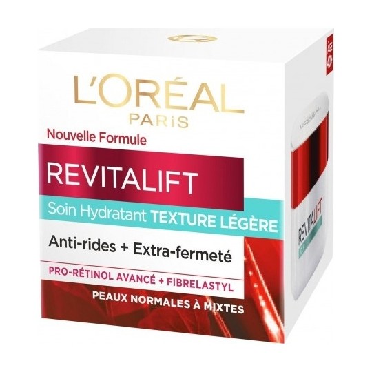 L'Oréal Paris Revitalift كريم وجه مضاد للتجاعيد نهار - للبشرة العادية إلى المختلطة - 50 مل