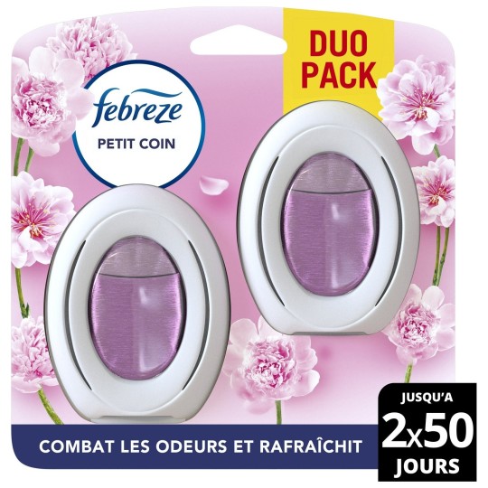 Febreze Fleur Naissante Désodorisant Petit Coin Duo Pack 2x7.5ml