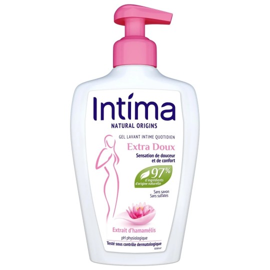 Intima جل غسول حميم ناعم جدًا مع مستخلص هاماميليس - 200 مل